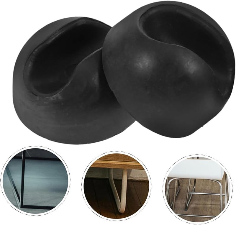 4 Pack Non Skid Furniture Leg Coasters For Bed Couch Chair - Image 4